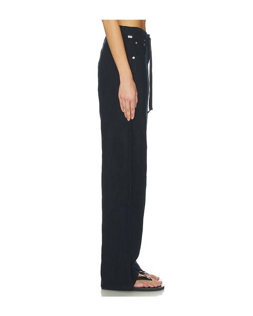 Citizens of Humanity Black Brynn Drawstring Trouser
