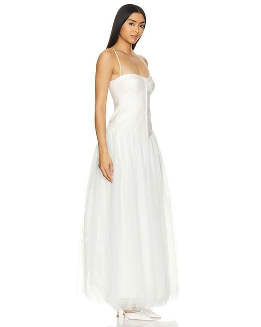 Nbd White Fraser Maxi Dress