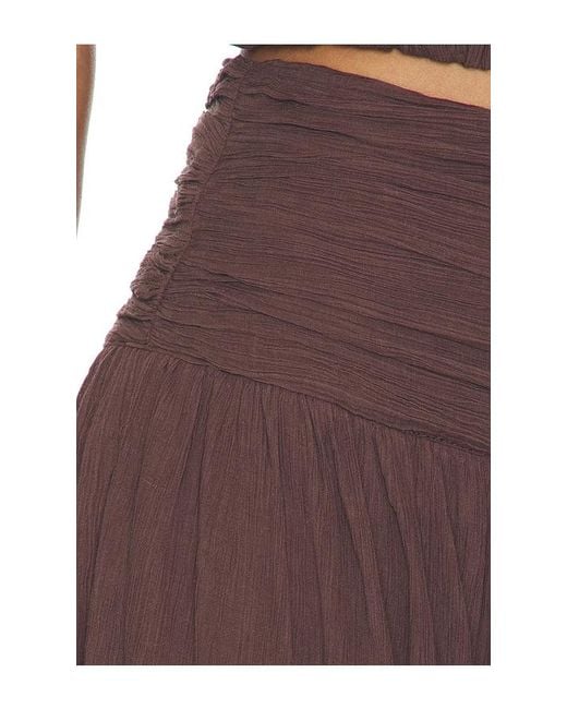 Camila Coelho Purple Mirelle Pant