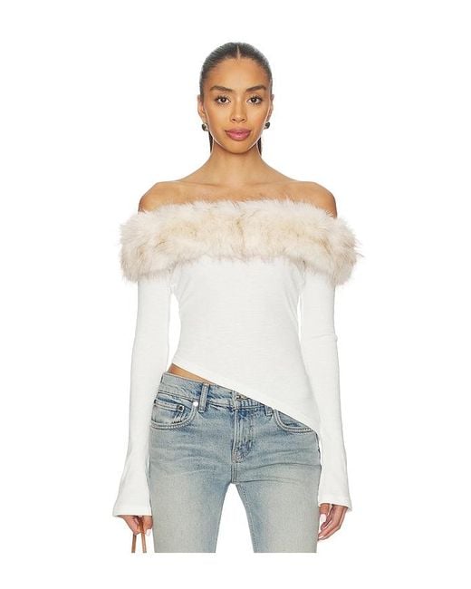 I.AM.GIA Blue Cecily Top