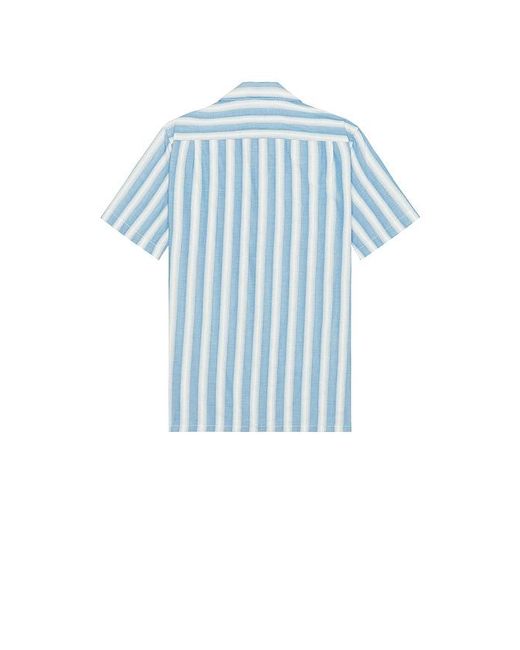 Samsøe & Samsøe Blue Saavan Jf Shirt for men