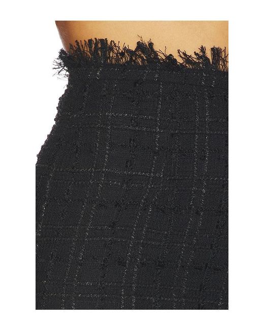 Kimberly Taylor Black Column Skirt