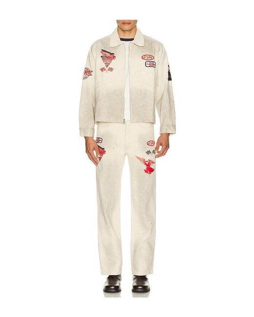 Samuel Zelig Natural Service Zip Jacket for men
