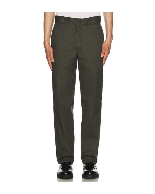 Dickies Gray 874 Work Straight Leg Pant for men