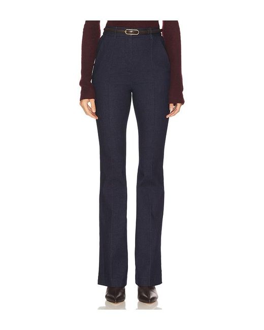 Veronica Beard Gracie Belted Flare Pant