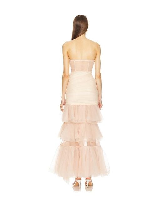 Michael Costello White X Revolve Lily Gown