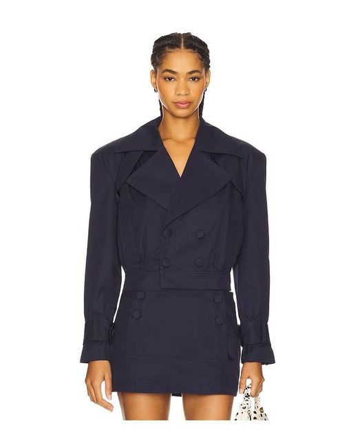 Chaqueta Tamaño Grande En Color Azul Marino Talla (También En M, S, Xs) For Love & Lemons de color Blue
