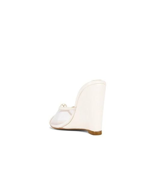 Raye White Luci Wedge