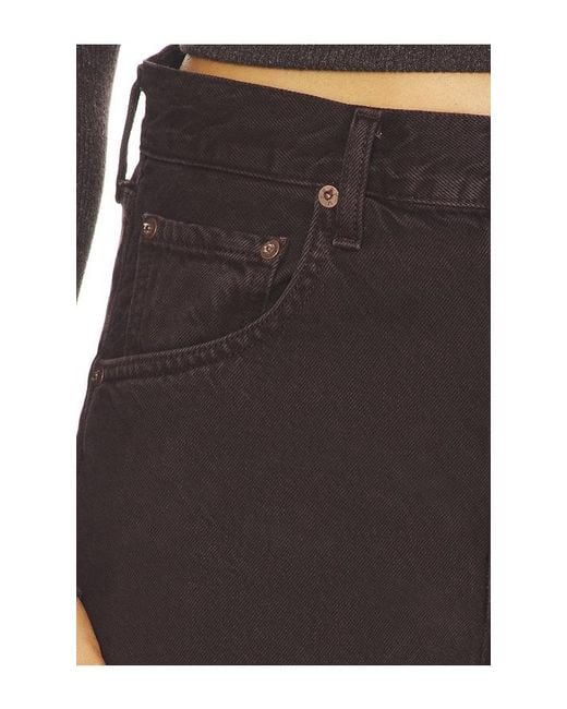 Agolde Black Low Curve Jeans