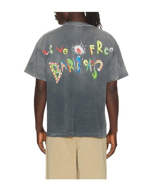 Barriers Worldwide Multicolor Voodoo Tee for men