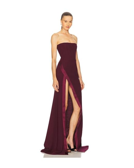 The New Arrivals Ilkyaz Ozel Red Nefertiti Maxi Dress