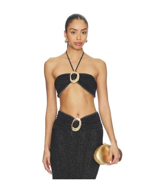 CAPITTANA Black Luli Top