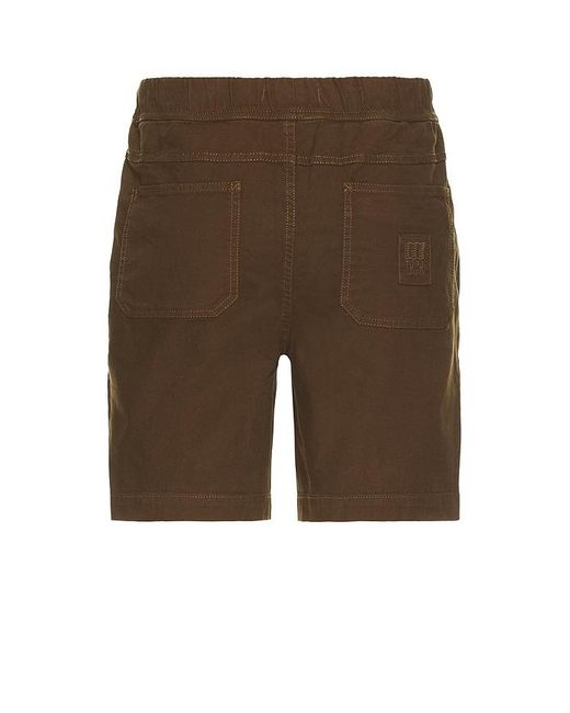 Dirt shorts Topo de hombre de color Brown