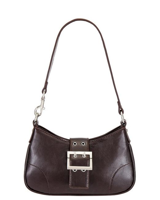 petit moments Brown Buckle Bag