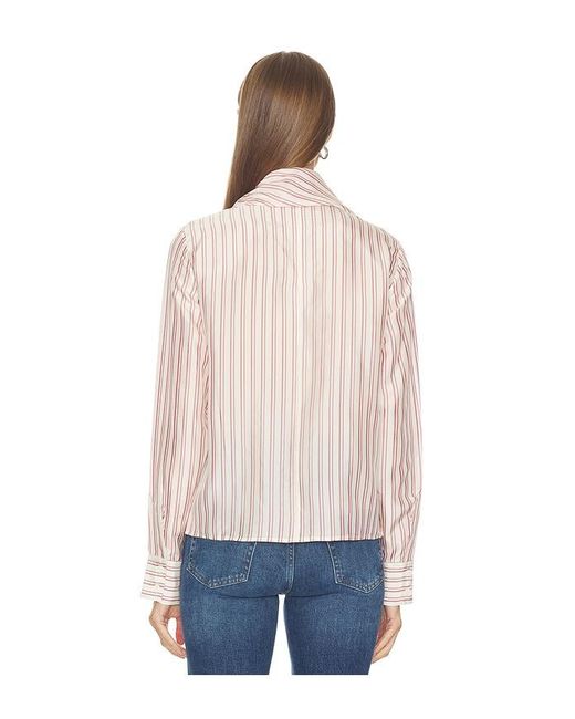 SRG Blue Celeste Silk Top