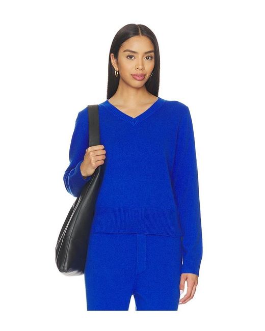 Artless Blue Tove V-Neck Sweater