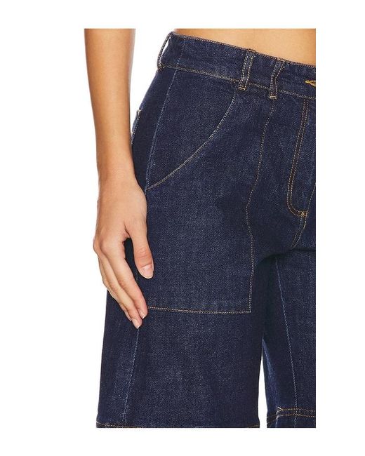 Amanda Uprichard Blue Heritage Wash Brady Jeans