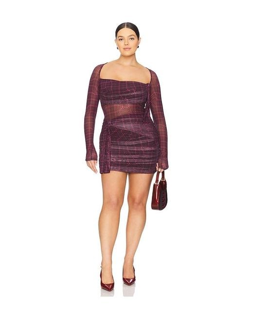 AFRM Red Kylie Dress