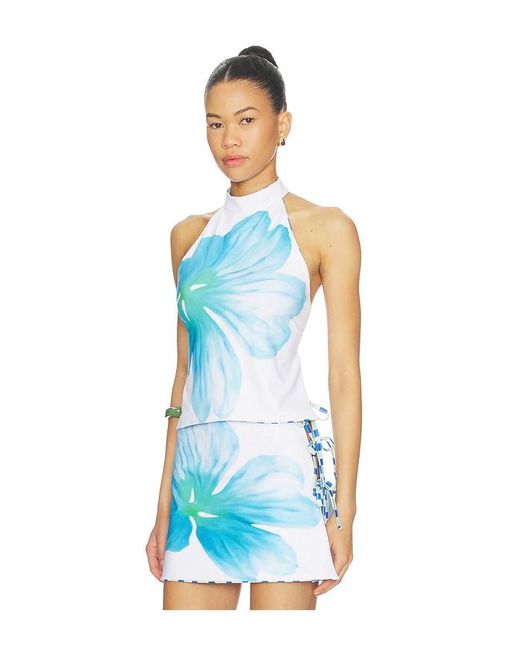Susmie's Blue Susmie's Suavecito Reversible Top