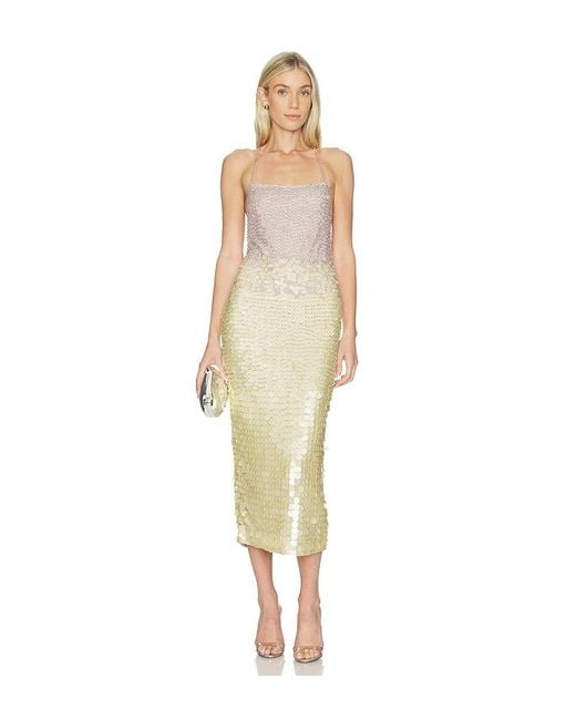 Leslie Amon White Lea Dress