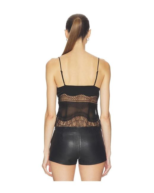 Halo Black Collage Cami Top