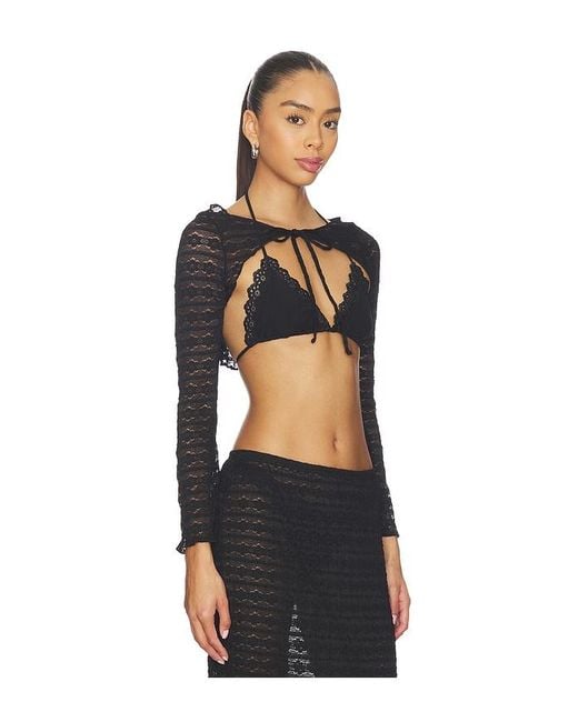 Montce Black Nia Top