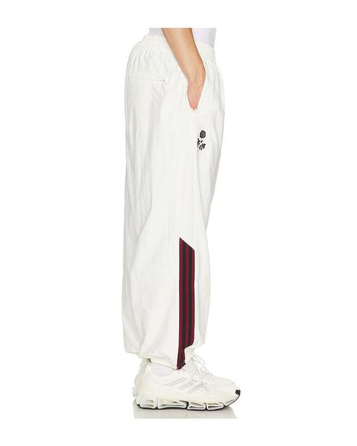 Adidas Originals White X Willy Chavarria Woven Track Pants for men