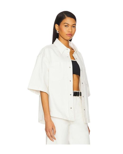 IVY & OAK White Erica Top