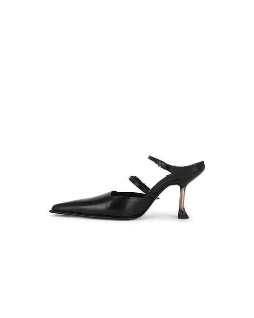 Miista Black Shari Mules