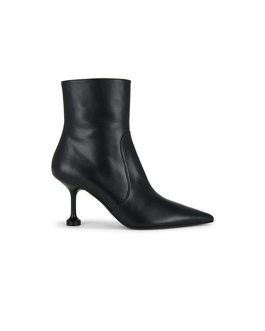 Stuart Weitzman Black Boots Stuartini Zip 75