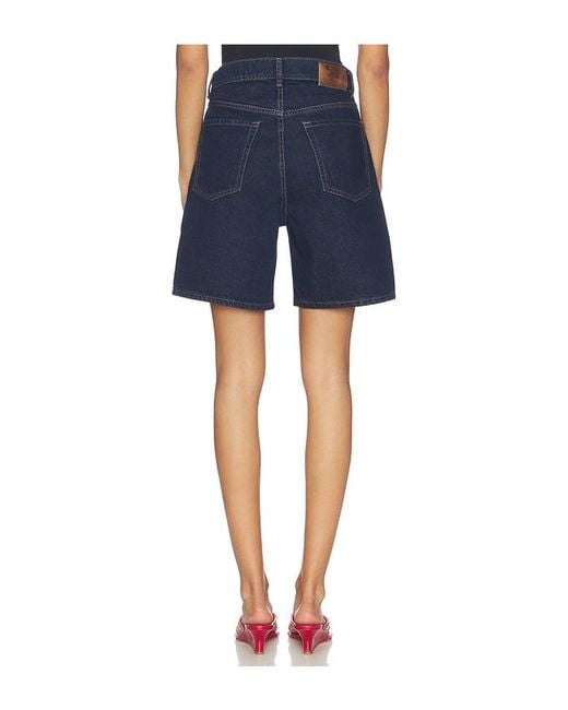 DL1961 Blue Dl Taylor Relaxed High Rise Denim Short