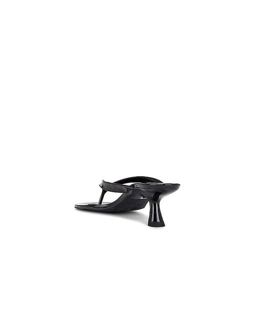 Simon Miller Black Beep Thong Sandal
