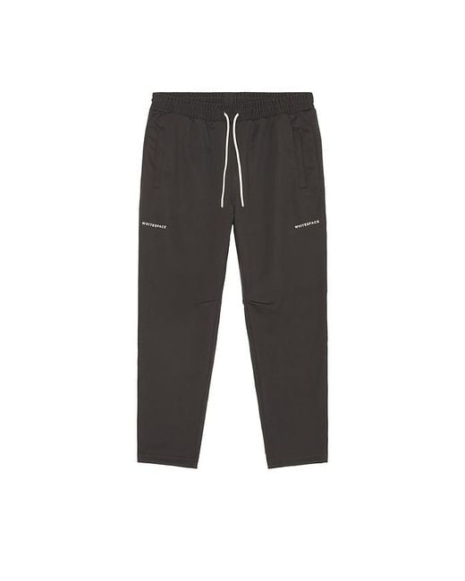 White/space Black Travel Pants Softshell for men