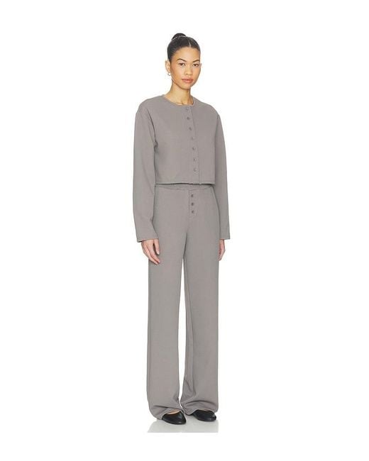 ALL THE WAYS Gray Trina Lounge Set