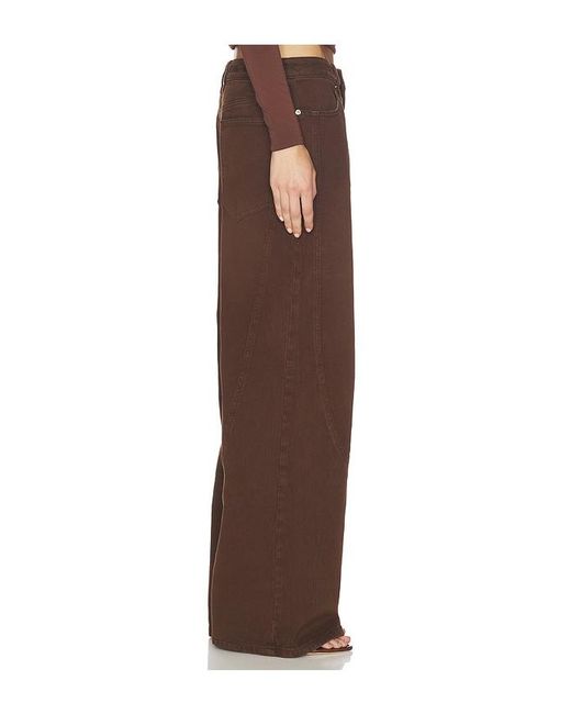 Mimchik Brown Saddle Jean