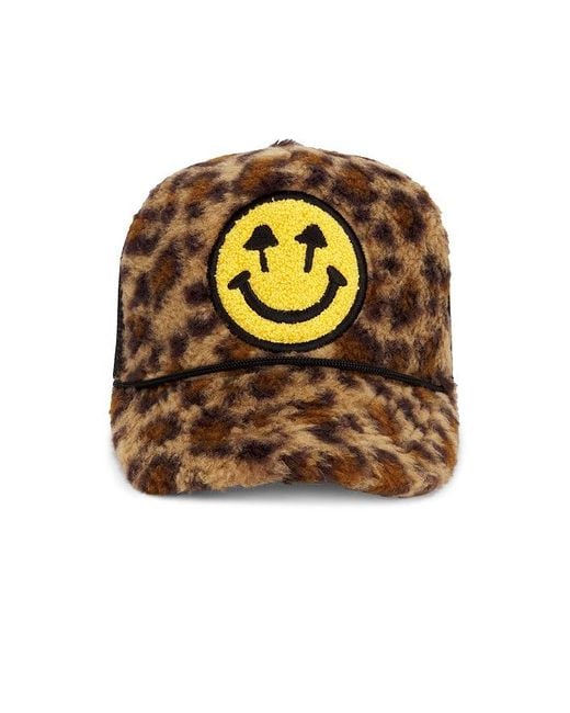 Happy Caps Brown Sherpa Meshback Hat