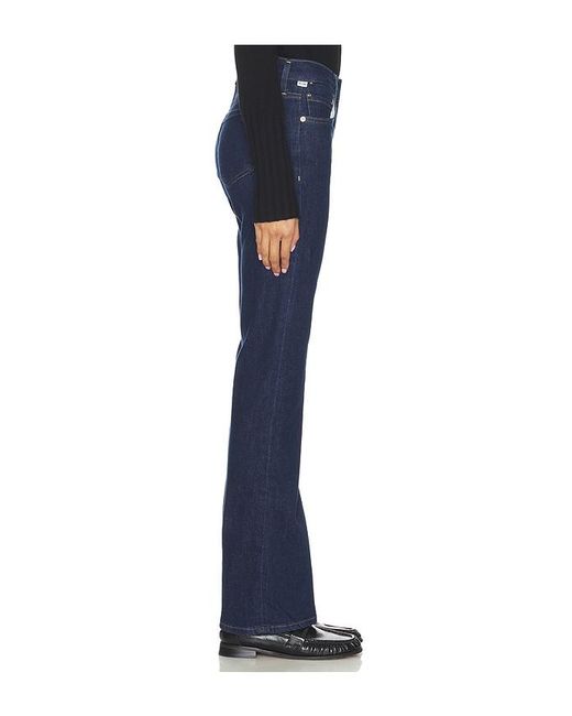 Citizens of Humanity Blue Genova Cashmere Low Rise Boot Jeans