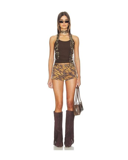 superdown Multicolor Linnea Short