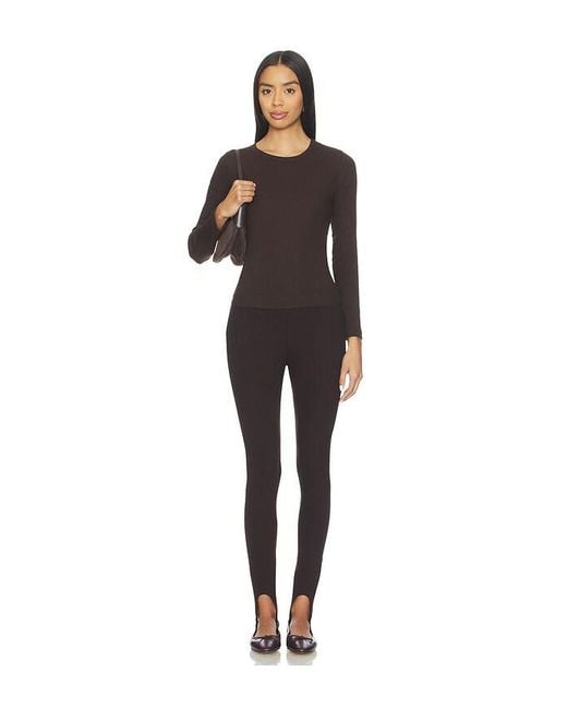 Leset Black Rio Stirrup Pant