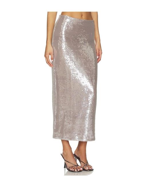 Elodie the Label Multicolor Belinda Sequin Skirt