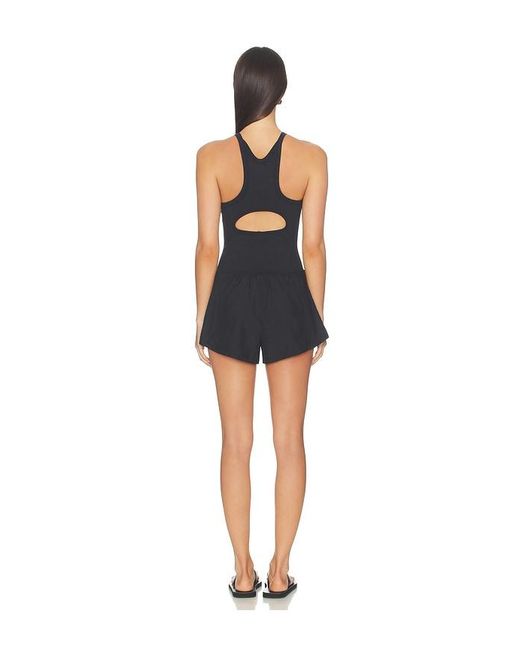 Free People Black Fp Movement Carpe Diem Runsie