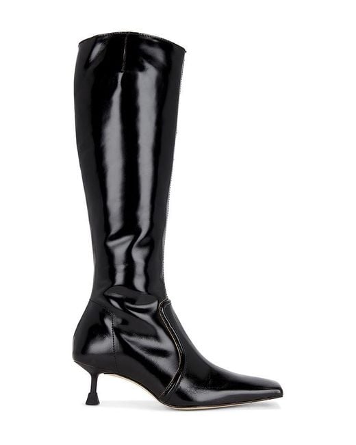 Miista Black Boot Vikki Tall