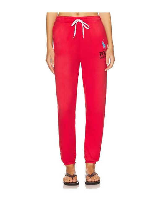 Polo Ralph Lauren ジョガーパンツ Red
