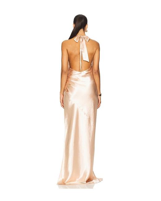 Lovers + Friends White Kamiah Gown