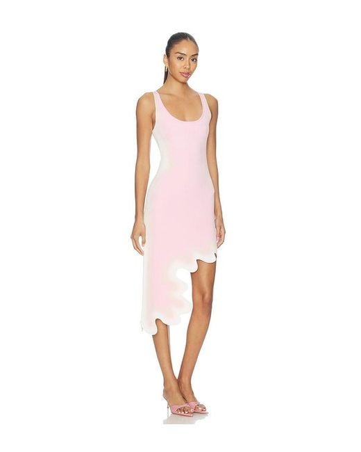 Ph5 Multicolor Aster Reversible Wavy Dress