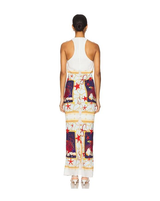 Muma World White Luis Maxi Dress