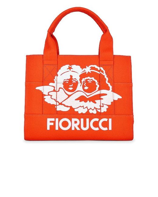 Fiorucci Milan Angels Tote Bag in Orange | Lyst