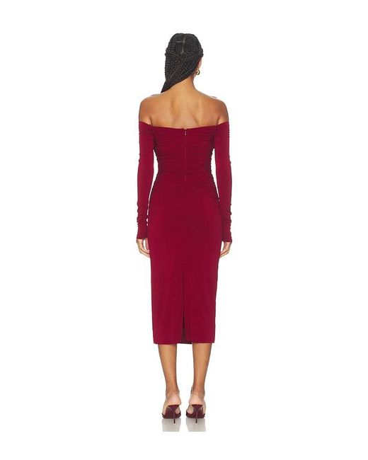 Astr Red Lovinia Dress