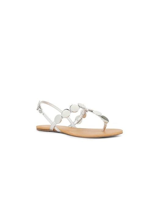 SCHUTZ SHOES White Acacia T Sandal