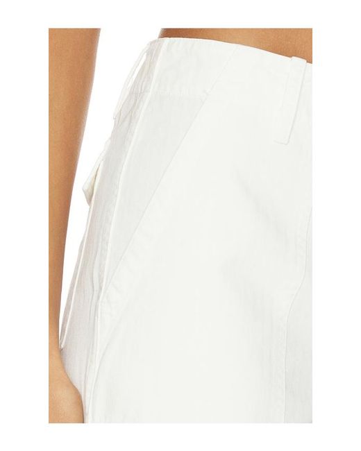 Nili Lotan White Utility Short